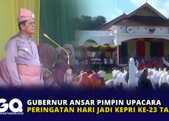 Gubernur Ansar Pimpinan Upacara Peringatan Hari Jadi Kepri ke-23 Tahun