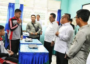 Gubernur Ansar dan Wagub Nyanyang Tinjau Program MBG di Karimun.