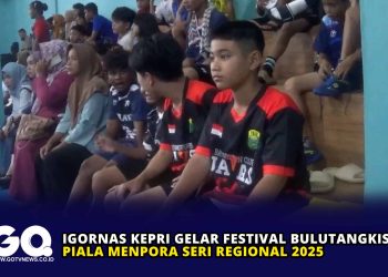IGORNAS Kepri Gelar Festival Bulutangkis U-15 Piala Menpora Seri Regional 2025