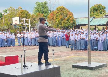 Polresta Tanjungpinang Gelar Penyuluhan di SMAN 2, Tekankan Bahaya Narkoba dan Bullying.