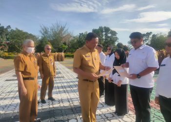 Ratusan PPPK Tahap II Karimun Terima SK.