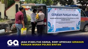 Jaga Stabilitas Harga, Roby Apresiasi Gerakan Pangan Murah Polres Bintan