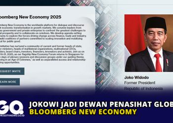 Jokowi Jadi Dewan Penasihat Global Bloomberg New Economy
