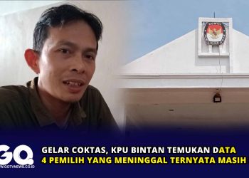Gelar Coktas, KPU Bintan Temukan Data 4 Pemilih yang Meninggal Ternyata Masih Hidup