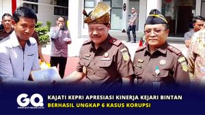 Kajati Kepri Apresiasi Kinerja Kejari Bintan Berhasil Ungkap 6 Kasus Korupsi