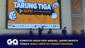 Kompetisi Seduh Kopi Manual, Jaring Barista Terbaik Wakili Kepri ke Tingkat Nasional