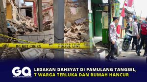 Ledakan Dahsyat di Pamulang Tangsel, 7 Warga Terluka dan Rumah Hancur
