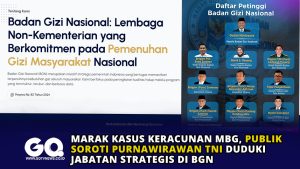 Marak Kasus Keracunan MBG, Publik Soroti Purnawirawan TNI Duduki Jabatan Strategis di BGN