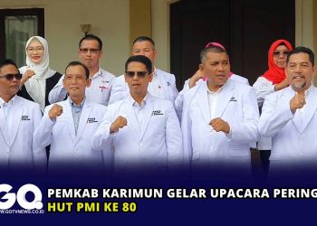 Pemkab Karimun Gelar Upacara Peringati HUT PMI ke 80