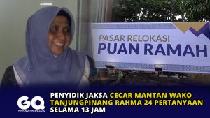 Penyidik Jaksa Cecar Mantan Wako Tanjungpinang Rahma 24 Pertanyaan Selama 13 Jam