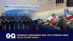 Peringati Harhubnas 2025, PPLP Tanjung Uban Gelar Donor Darah
