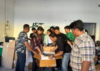 Polda Kepri Gagalkan Penyelundupan 21,80 Kg Sisik Trenggiling Senilai Rp1,2 Miliar ke Vietnam.