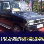 Polisi Amankan Mobil dan Pelaku Tabrak Lari di Jalan Engku Putri Tanjungpinang