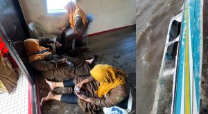 Pompong Terbalik di Perairan Senggarang, Seluruh Penumpang Selamat
