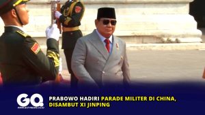 Prabowo Hadiri Parade Militer di China, Disambut Xi Jinping