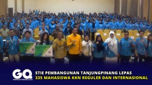 STIE Pembangunan Tanjungpinang Lepas 335 Mahasiswa KKN Reguler dan Internasional
