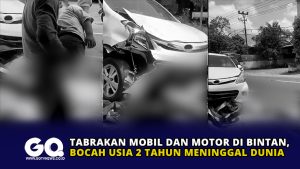 Tabrakan Mobil dan Motor di Bintan, Bocah Usia 2 Tahun Meninggal Dunia