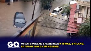 Update Korban Banjir Bali: 9 Tewas, 2 Hilang, Ratusan Warga Mengungsi