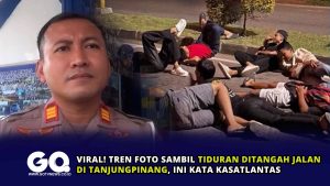 Viral! Tren Foto Sambil Tiduran Ditangah Jalan di Tanjungpinang, Ini Kata Kasatlantas