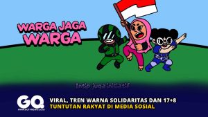 Viral, Tren Warna Solidaritas dan 17+8 Tuntutan Rakyat di Media Sosial