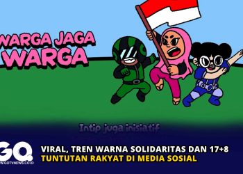 Viral, Tren Warna Solidaritas dan 17+8 Tuntutan Rakyat di Media Sosial