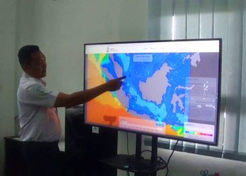 Waspada Cuaca Ekstrem di Tanjungpinang-Bintan, BMKG Keluarkan Peringatan Dini Hujan Lebat Disertai Petir.