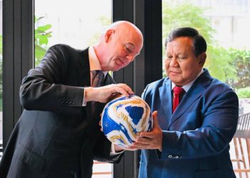 Presiden Prabowo Bertemu Presiden FIFA Gianni Infantino: Komitmen Bersama Majukan Sepak Bola Indonesia.