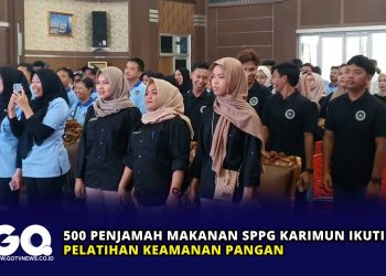 500 Penjamah Makanan SPPG Karimun Ikuti Pelatihan Keamanan Pangan
