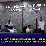 Bupati Bintan Resmikan Mall Pelayanan Publik, Ada 9 Konter Siap Layani Masyarakat