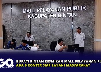 Bupati Bintan Resmikan Mall Pelayanan Publik, Ada 9 Konter Siap Layani Masyarakat
