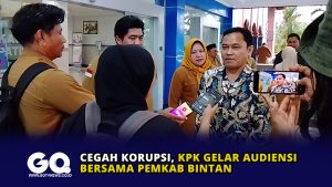 Cegah Korupsi, KPK Gelar Audiensi Bersama Pemkab Bintan