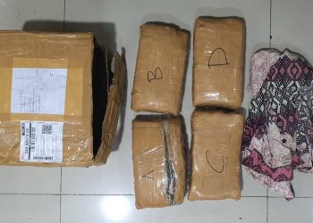 Ditresnarkoba Polda Metro Jaya Gagalkan Peredaran 4,1 Kg Ganja di Bekasi Utara.