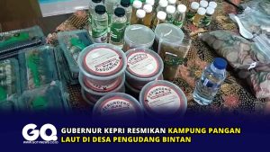 Gubernur Kepri Resmikan Kampung Pangan Laut di Desa Pengudang Bintan