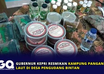 Gubernur Kepri Resmikan Kampung Pangan Laut di Desa Pengudang Bintan