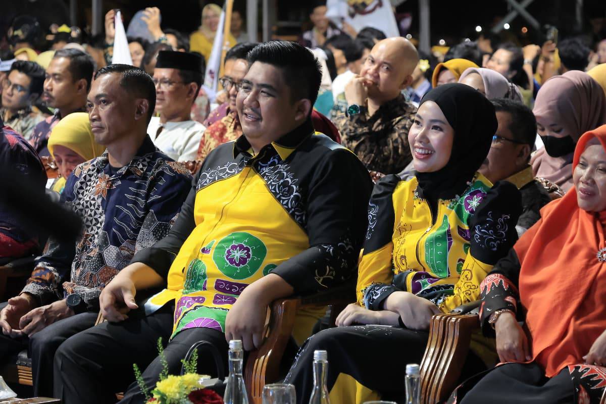 Hadiri Malam Puncak ADUJAKNAS GenRe 2025, Bupati Roby: Ini Ruang Komunikasi Remaja se Indonesia.