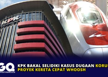 KPK Bakal Selidiki Kasus Dugaan Korupsi Proyek Kereta Cepat Whoosh