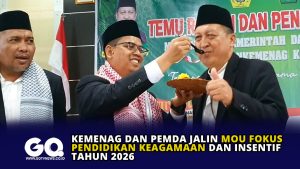 Kemenag dan Pemda Jalin MoU Fokus Pendidikan Keagamaan dan Insentif Tahun 2026