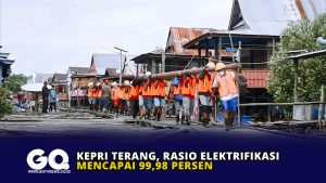 Kepri Terang, Rasio Elektrifikasi Mencapai 99,98 Persen