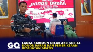 Lanal Karimun Gelar Aksi Sosial Donor Darah dan Pemeriksaan Kesehatan Gratis