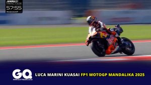 Luca Marini Kuasai FP1 MotoGP Mandalika 2025