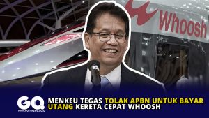 Menkeu Tegas Tolak APBN untuk Bayar Utang Kereta Cepat Whoosh