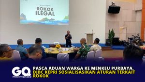 Pasca Aduan Warga ke Menkeu Purbaya, DJBC Kepri Sosialisasikan Aturan Terkait Rokok