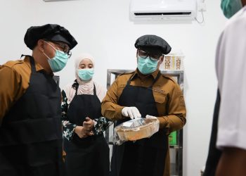 Pastikan Keamanan Program MBG, Wagub Kepri Tinjau Dapur SPPG Batu IX Tanjungpinang Timur.