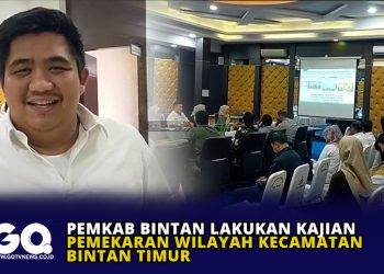 Pemkab Bintan Lakukan Kajian Pemekaran Wilayah Kecamatan Bintan Timur