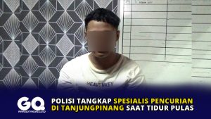 Polisi Tangkap Spesialis Pencurian di Tanjungpinang Saat Tidur Pulas