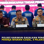 Polres Karimun Gagalkan Pengiriman Pekerja Migran Ilegal, 4 Pelaku Ditangkap
