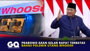 Prabowo Akan Gelar Rapat Terbatas Bahas Polemik Utang Whoosh