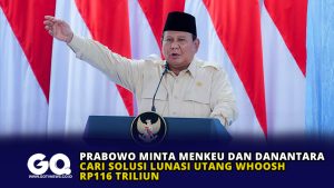 Prabowo Minta Menkeu dan Danantara Cari Solusi Lunasi Utang Whoosh Rp116 Triliun
