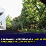 Prabowo Pimpin Upacara Hari Kesaktian Pancasila di Lubang Buaya