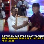 Ratusan Masyarakat Tanjungpinang Meriahkan Malam Puncak Abu Dafi Fest 2025
